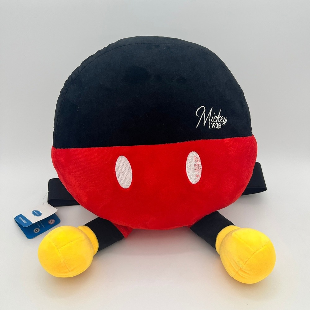 Disney Mickey Mouse Snowboarding Skiing Plush Protective Butt Pad Mesuca New